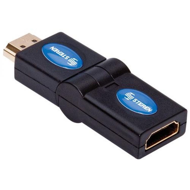 Giro de 180 Adaptador HDMI giratorio Ideal para con