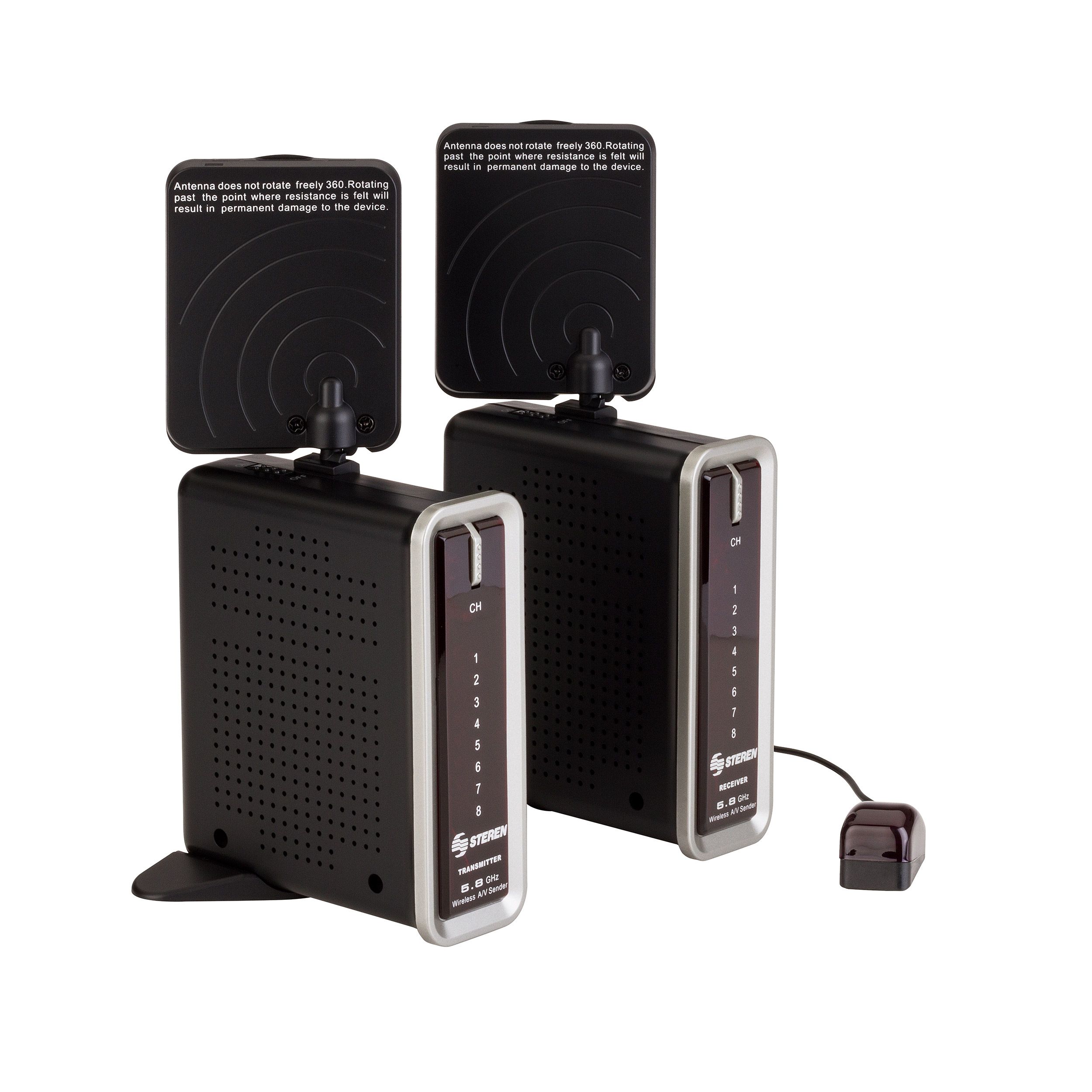 Transmisor inalambrico de Audio Video con extensor de