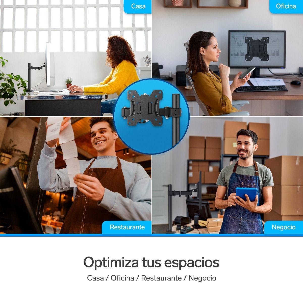 Soporte de escritorio para monitores de hasta 32"
