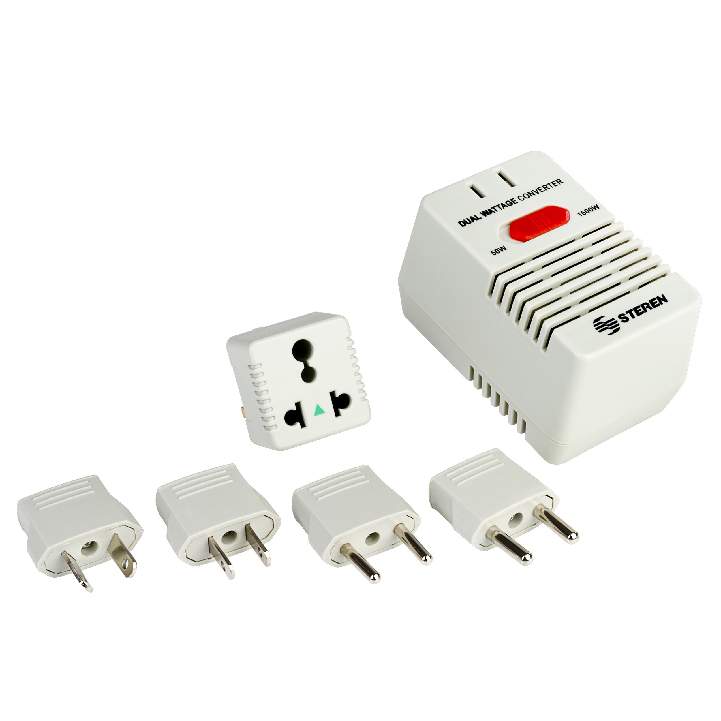 convertidor de voltaje de 220 a 110 vca 50 w 1600 w