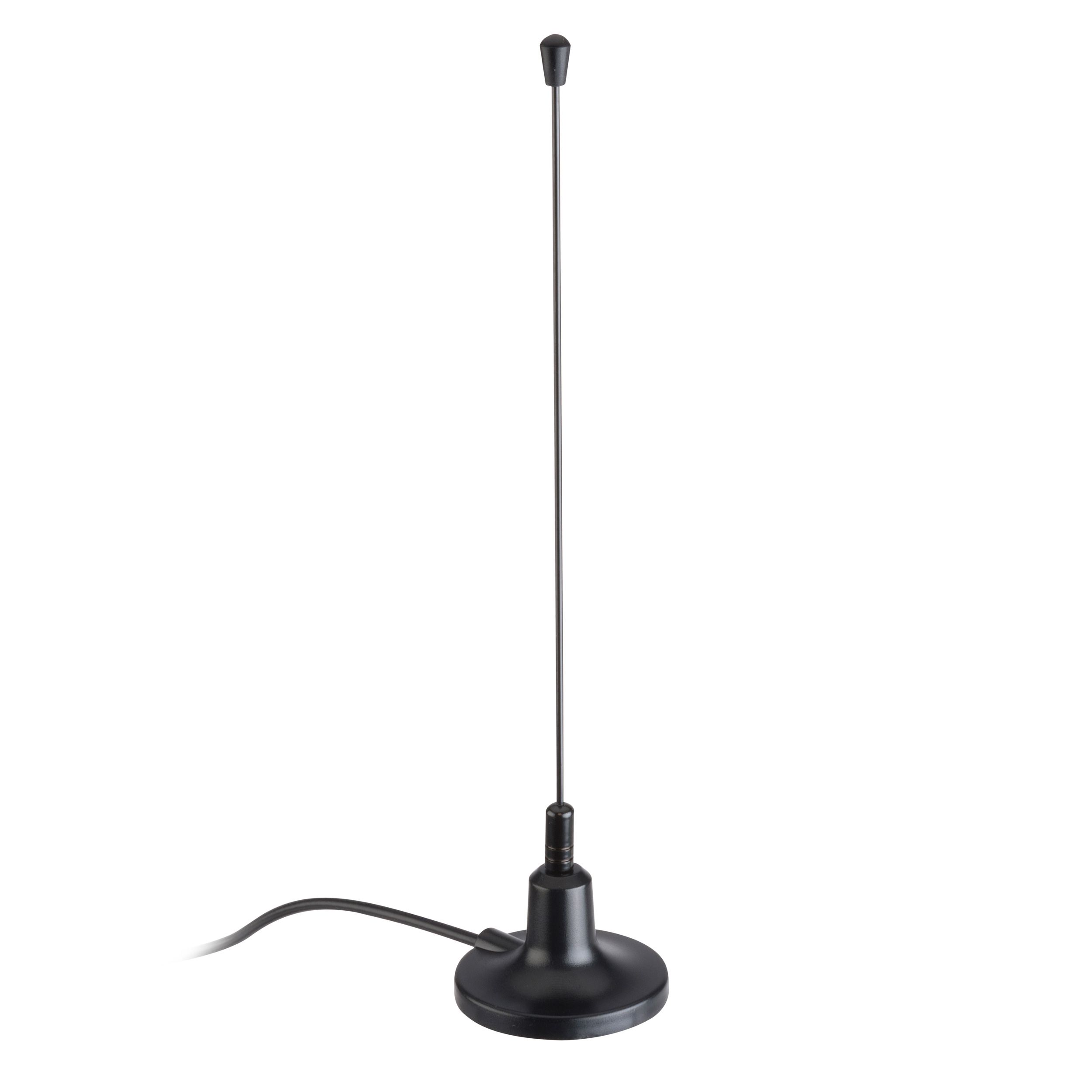 Mini Antena Uhf Con Base De Iman Y Booster De 26 Db En Venta