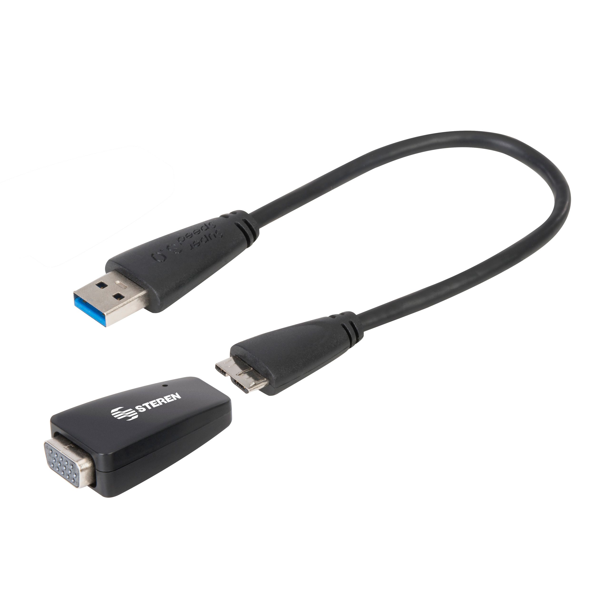 parásito Diversidad Perth Adaptador de USB a VGA en Venta | Steren Tienda en Línea