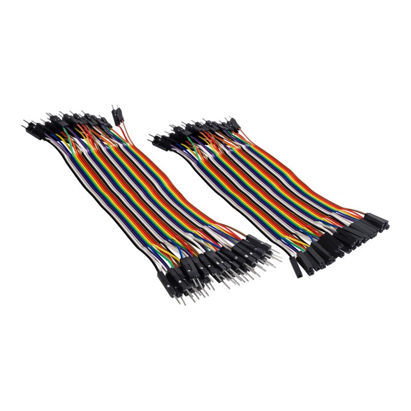 Juego de 80 cables de 15 cm tipo Dupont Steren Tienda e