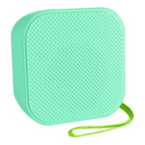 Mini Parlante Bluetooth* con reproductor microSD color verde