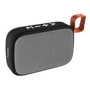 Mini Parlante Bluetooth* con reproductor USB/microSD color negro y gris