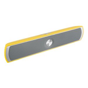 Bocina Bluetooth mini SoundBar con reproductor USB/microSD-Amarillo