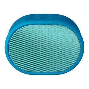 Mini Parlante Bluetooth* con reproductor USB/microSD y radio FM color azul