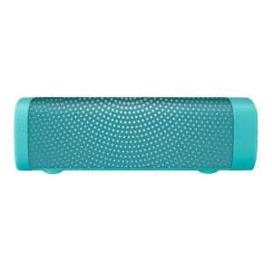 Parlante Bluetooth* mini SoundBar con acabado textil verde