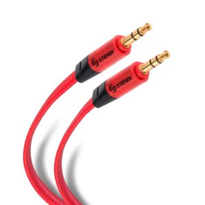 CABLE DE AUDIO VIDEO 3.5MM RCA 3X1 TRIESTEREO AUXILIAR PLUG