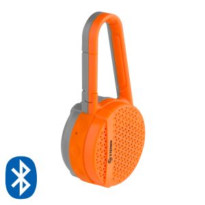 Mini parlante Bluetooth con clip para colgar