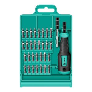 Desarmador con 30 puntas intercambiables