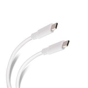 Cable USB C de 2 m color blanco