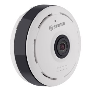 Cámara de seguridad Wi-Fi HD fija con visión 360°