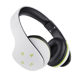 Audífonos Bluetooth ultra confort color blanco