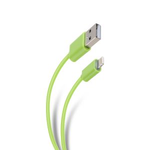 Cable USB a lightning de 2 m color verde