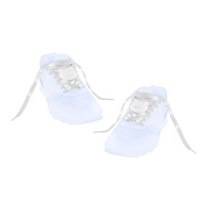 Agujetas LED para calzado deportivo color blanco