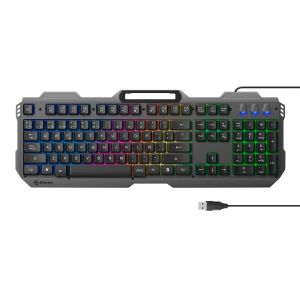 Teclado USB semi mecánico Gamer