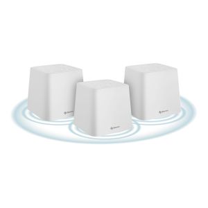 Sistema Smart Wi-Fi MESH triple, 2,4 GHz y 5 GHz (B/G/N/A/AC/V/R)