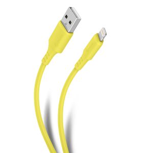 Cable USB a Lightning de 1 m color amarillo
