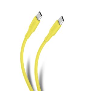 Cable USB C de 1 m color amarillo
