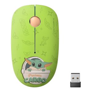 Mouse inalámbrico 1 600 DPI Star Wars™ modelo Grogu PC