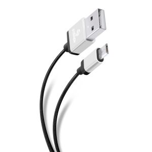 Cable  USB  a micro USB  tipo cordón de 1 m