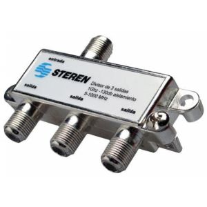 Splitter de 3 salidas a 75 Ohms, 1 GHz
