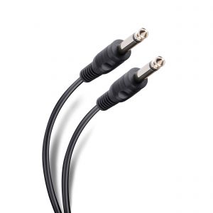 Cable de audio plug a plug 6,3 mm monoaural de 7,4 m