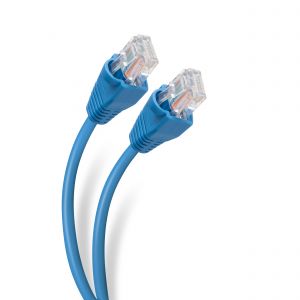 Cable de red UTP CAT 6 de 2,1 m, azul