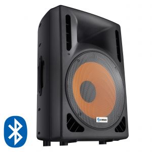 Bafle Bluetooth profesional de 15", 3000 WPMPO con lector USB / SD
