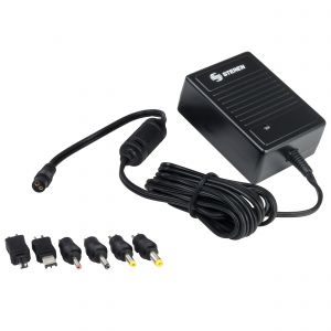 Eliminador regulado con salida de 3 a 8,4 Vcc, 2,5 Amp