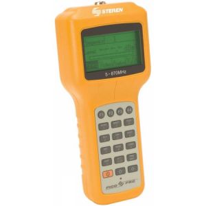 Medidor de señal portátil para CATV, TV y SUB/VHF