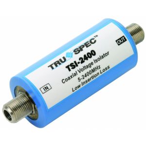 Aislador de voltaje coaxial