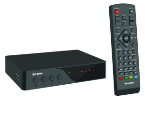 Decodificador de TV digital terrestre para canales de HDTV y SDTV
