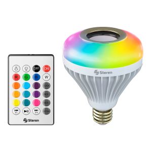 Bombillo LED RGB decorativo con parlante Bluetooth*, 6,5 W