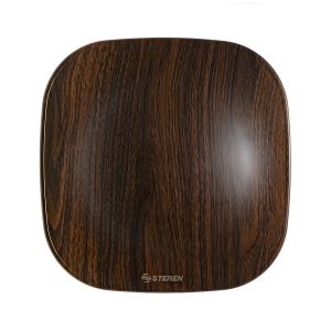 Antena interior para TV HD caudrada con acabado tipo madera