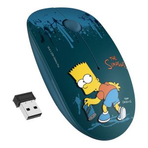 Mouse inalámbrico 1600 DPI The Simpsons„¢-BartPaint