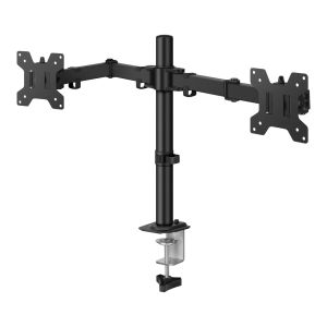 Soporte doble de escritorio para monitores de hasta 32"