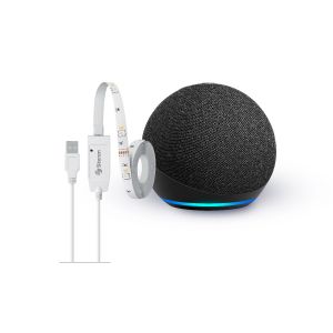 Alexa ECHO 4ª Gen más tira LED Wi-Fi multicolor (ECHO 4 GEN NE / SHOME-127)