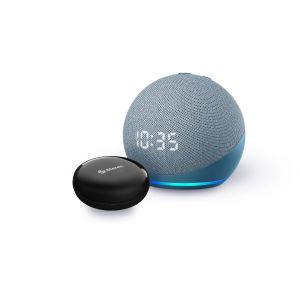 Alexa ECHO 4ª Gen con reloj más control remoto Wi-Fi (ECHO DOT RELOJ AZ / SHOME-160)