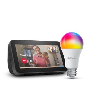 Alexa ECHO SHOW 5 más bombillo Wi-Fi* (ECHO SHOW 5 / SHOME-120)