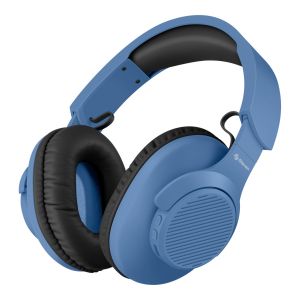 Audífonos Bluetooth* con batería de hasta 30 h color azul