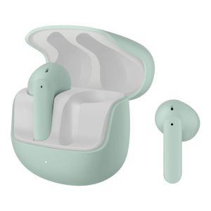 Audífonos Bluetooth* Touch True Wireless ergonómicos con Enviromental Noise Cancelling color verde
