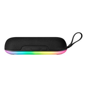 Parlante Bluetooth BeatAura con iluminación neón LED