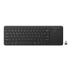 Teclado Bluetooth* / RF con touchpad, multidispositivo