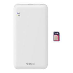 Módem / Router MiFi* portátil 4G con SIM incluida