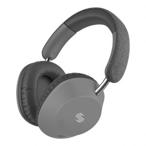 Audífonos Bluetooth* con batería de hasta 25 h color gris