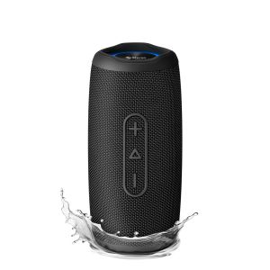 Parlante Bluetooth* Splash Bass TWS mediano color negro