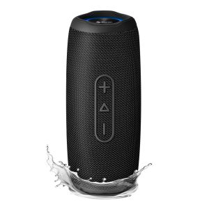 Parlante Bluetooth* Splash Bass TWS grande color negro