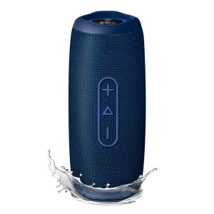 Parlante Bluetooth* Splash Bass TWS grande color azul